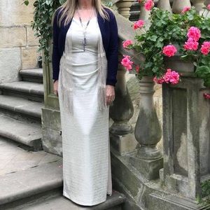 RALPH LAUREN champagne color size 10 gown